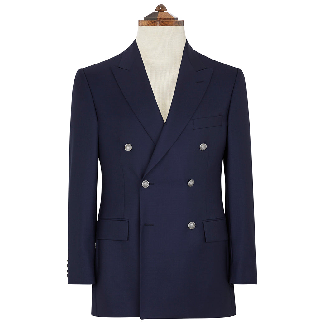 Ede & Ravenscroft | Belgrave Wool Blazer | Navy