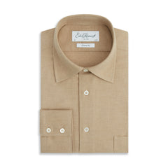 Aragon Beige Cotton Cashmere Twill Shirt