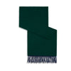 Arran Reversible Green and Navy Cashmere Scarf