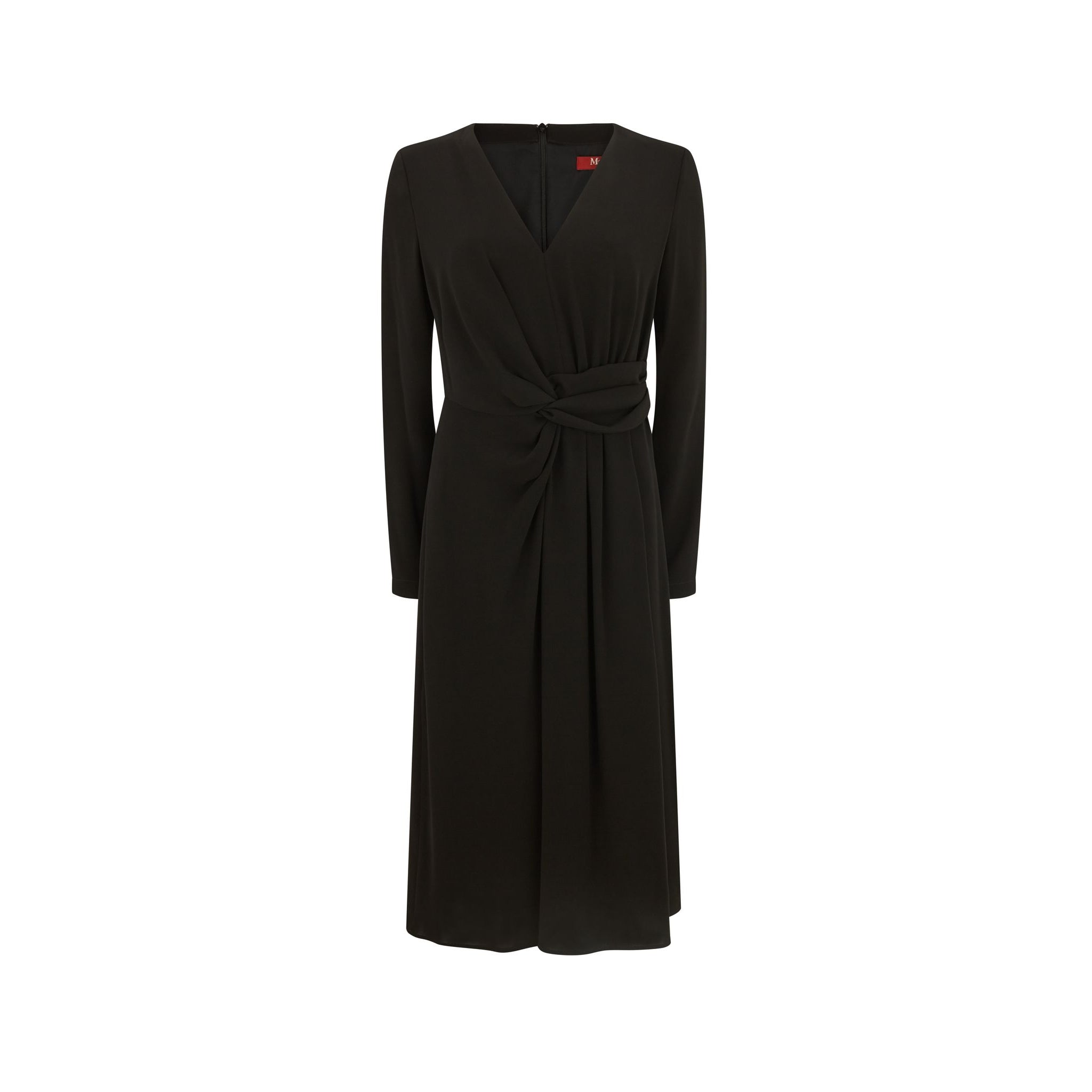 Ede & Ravenscroft | Max Mara Studio Mammola Tailored Cady Dress | Black
