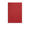 A5 Leather Bound Scarlet Red Notebook