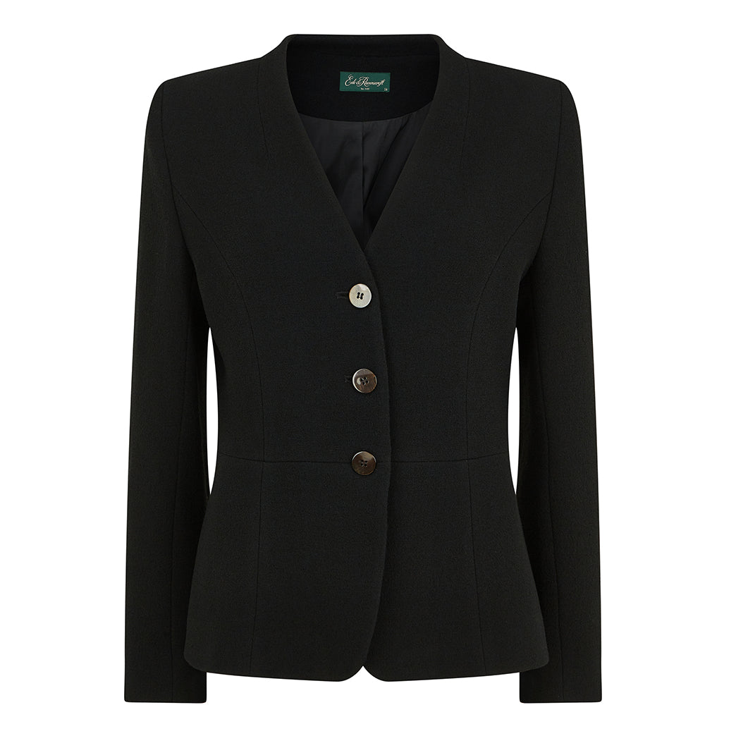 Ede & Ravenscroft | Ede & Ravenscroft Hayley Tailored Wool Crepe Jacket