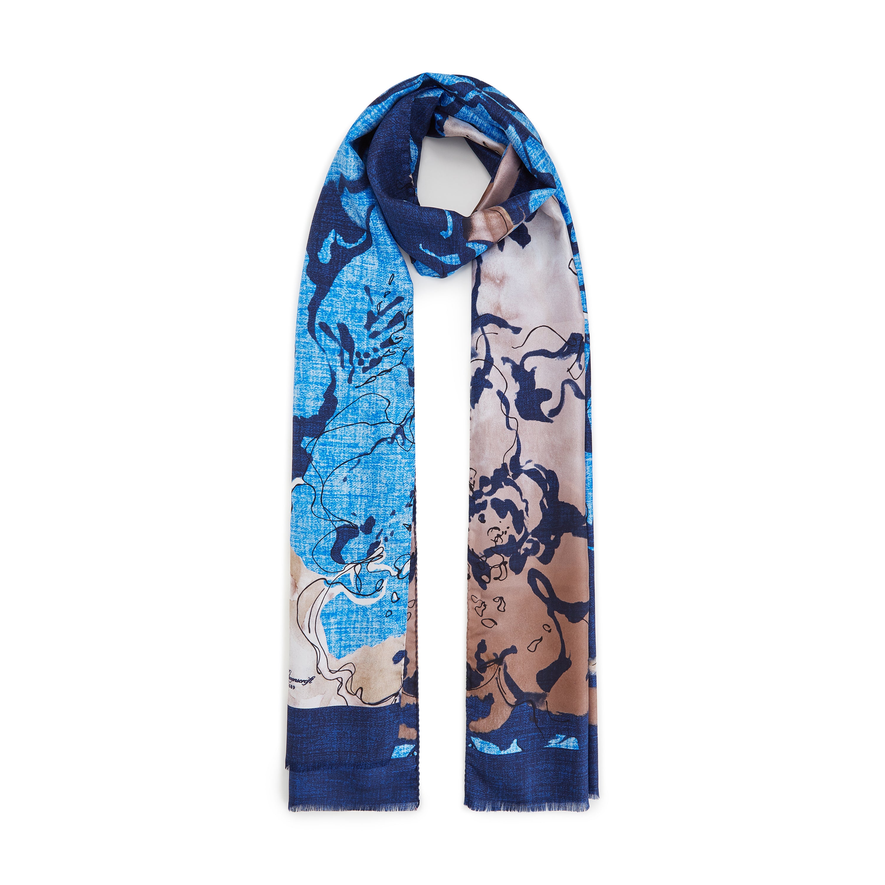 Eadweard Plunge Scarf Top