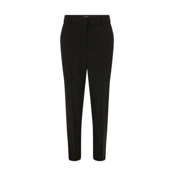 crepe cigarette trousers Tailored Cady Crepe Cigarette Trousers