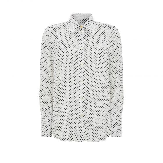 Ede & Ravenscroft | Paul Smith Polka Dot Shirt | White