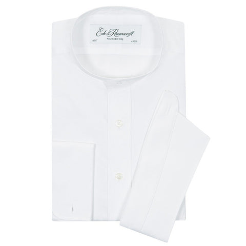 Ellis White Poplin Cotton Tunic Shirt