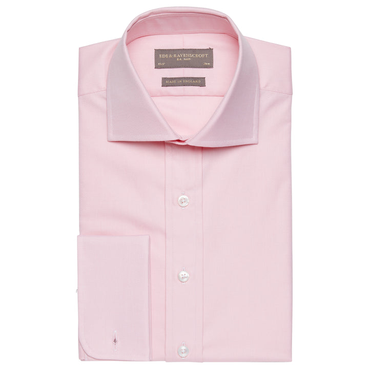 Pink Ambrose Royal Oxford Cotton Shirt