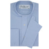 Anton Blue Poplin Cotton Tunic Shirt