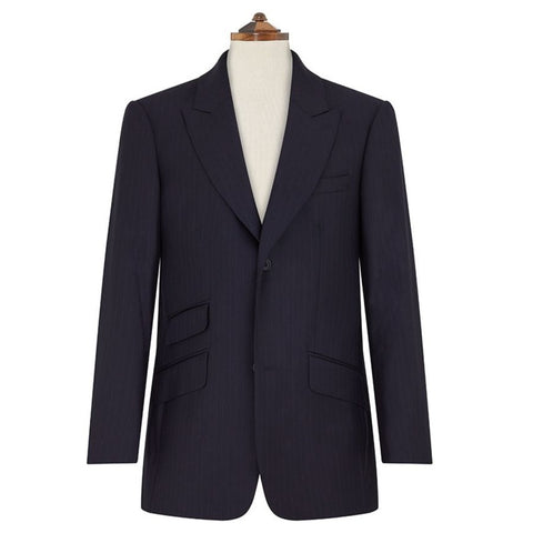 Kenwood Navy Pinstripe 150s Wool Suit