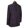 Drake Purple Jacquard Silk Dinner Jacket
