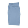 Tully Pale Blue Twill Linen Shorts