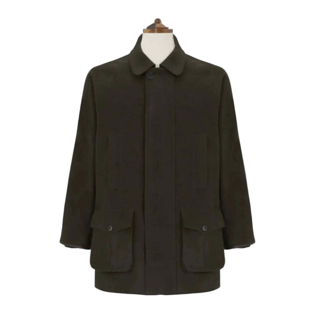 Ede & Ravenscroft | Farnworth Moleskin Jacket | Green