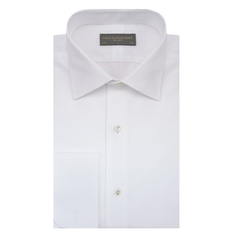 Dalton White Traditional Marcella Shirt