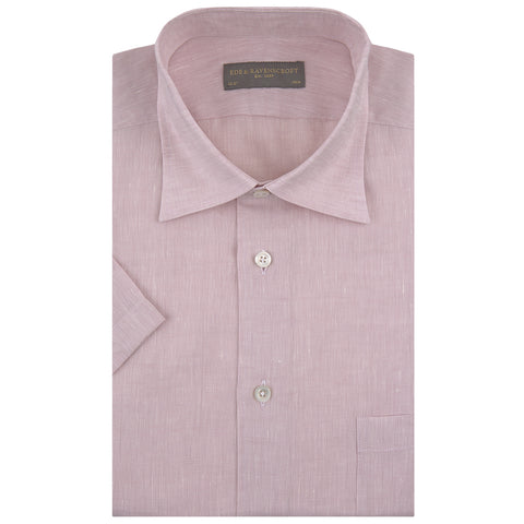 Aubrey Pale Pink Linen Shirt
