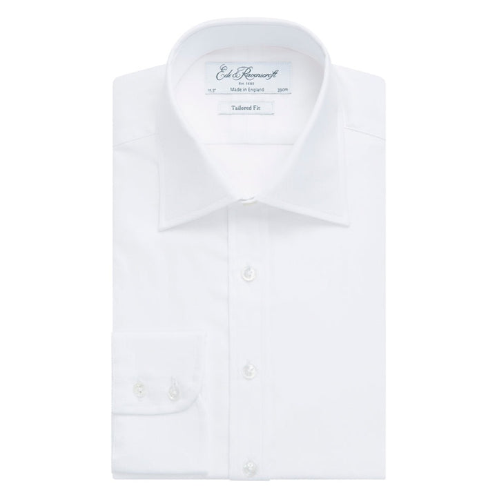 Archie White Royal Oxford Cotton Shirt