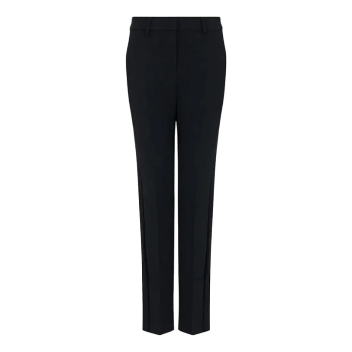 Tailored Cady Crepe Cigarette Trousers