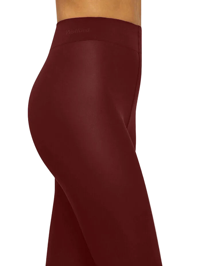 Individual Velvet De Luxe Tights Burgundy