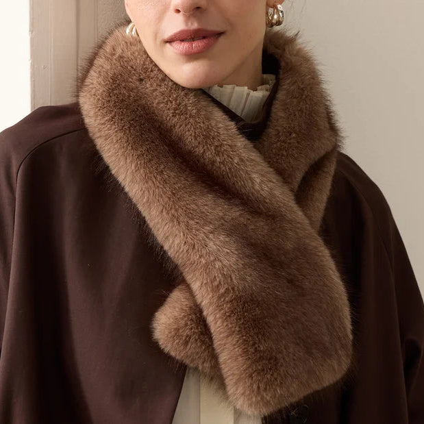Ash Grey Tippet Scarf
