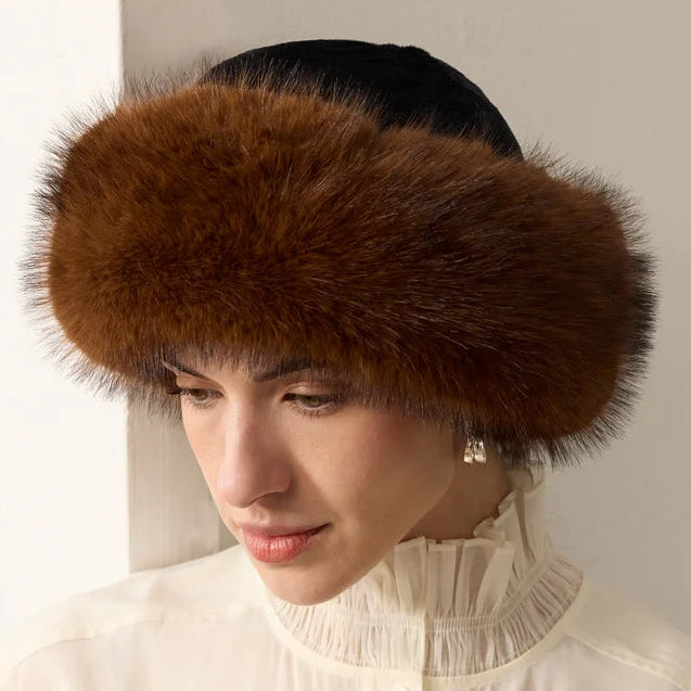 Mahogany Brim Hat