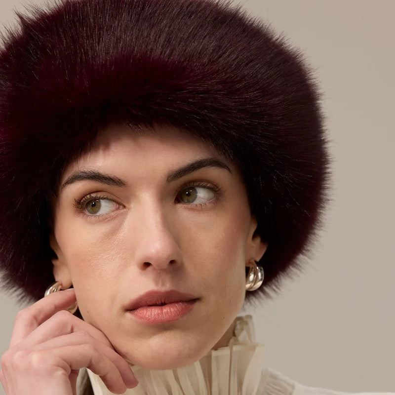 Wine Brim Hat