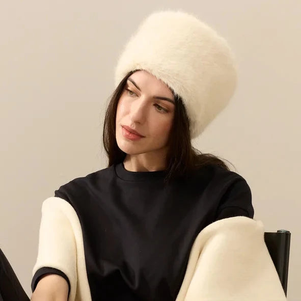 Ermine Pillbox Hat