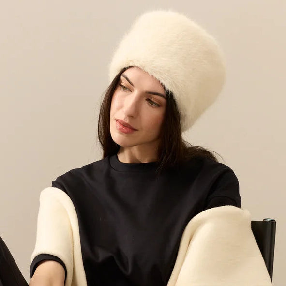 Ermine Pillbox Hat