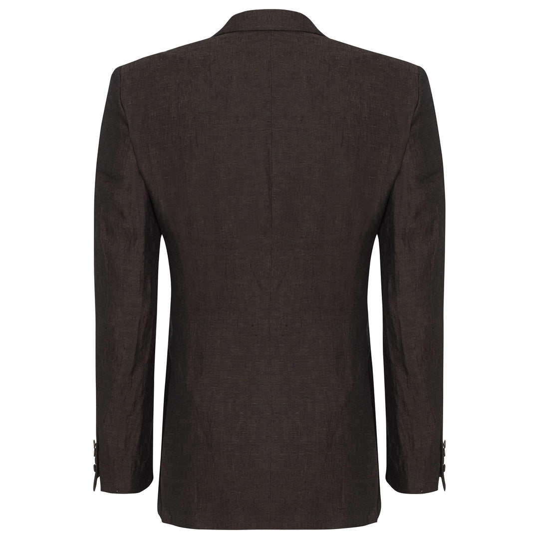 Holborn Brown Linen Suit