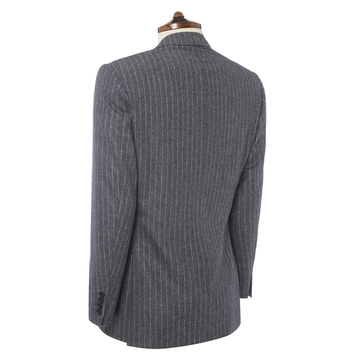 Richmond Grey White Stripe Suit