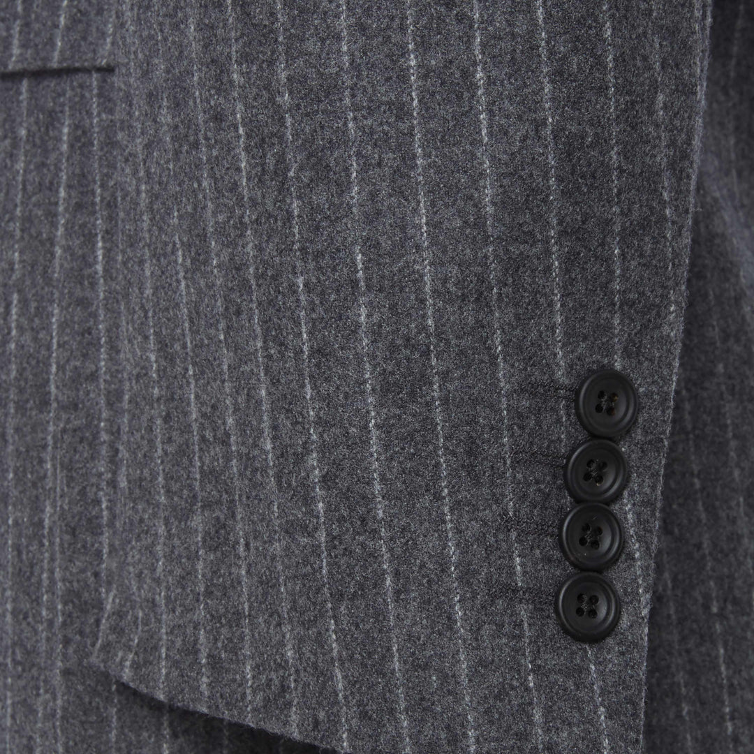 Richmond Grey White Stripe Suit