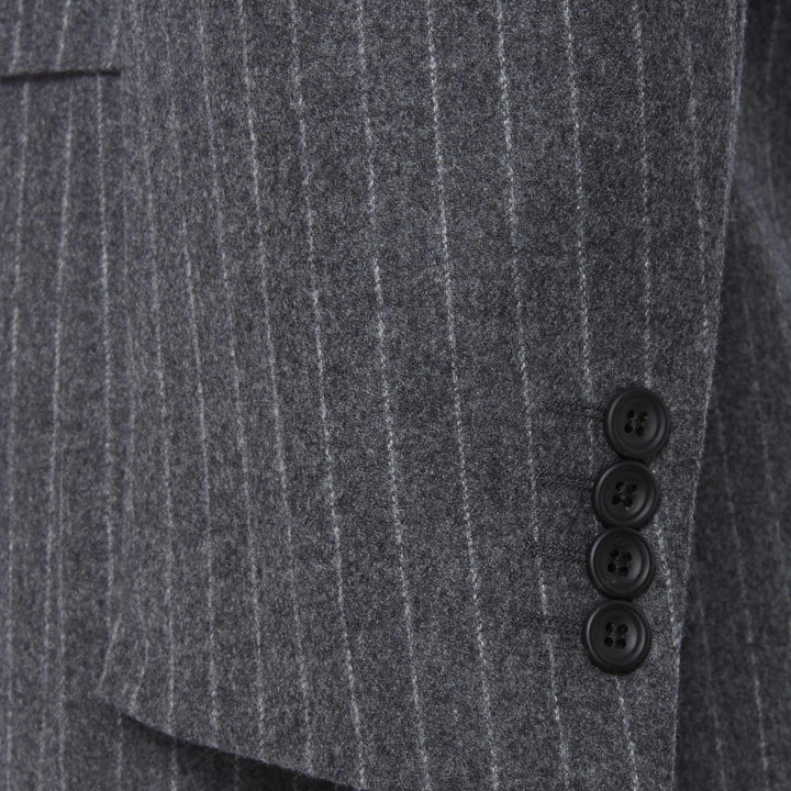 Richmond Grey White Stripe Suit