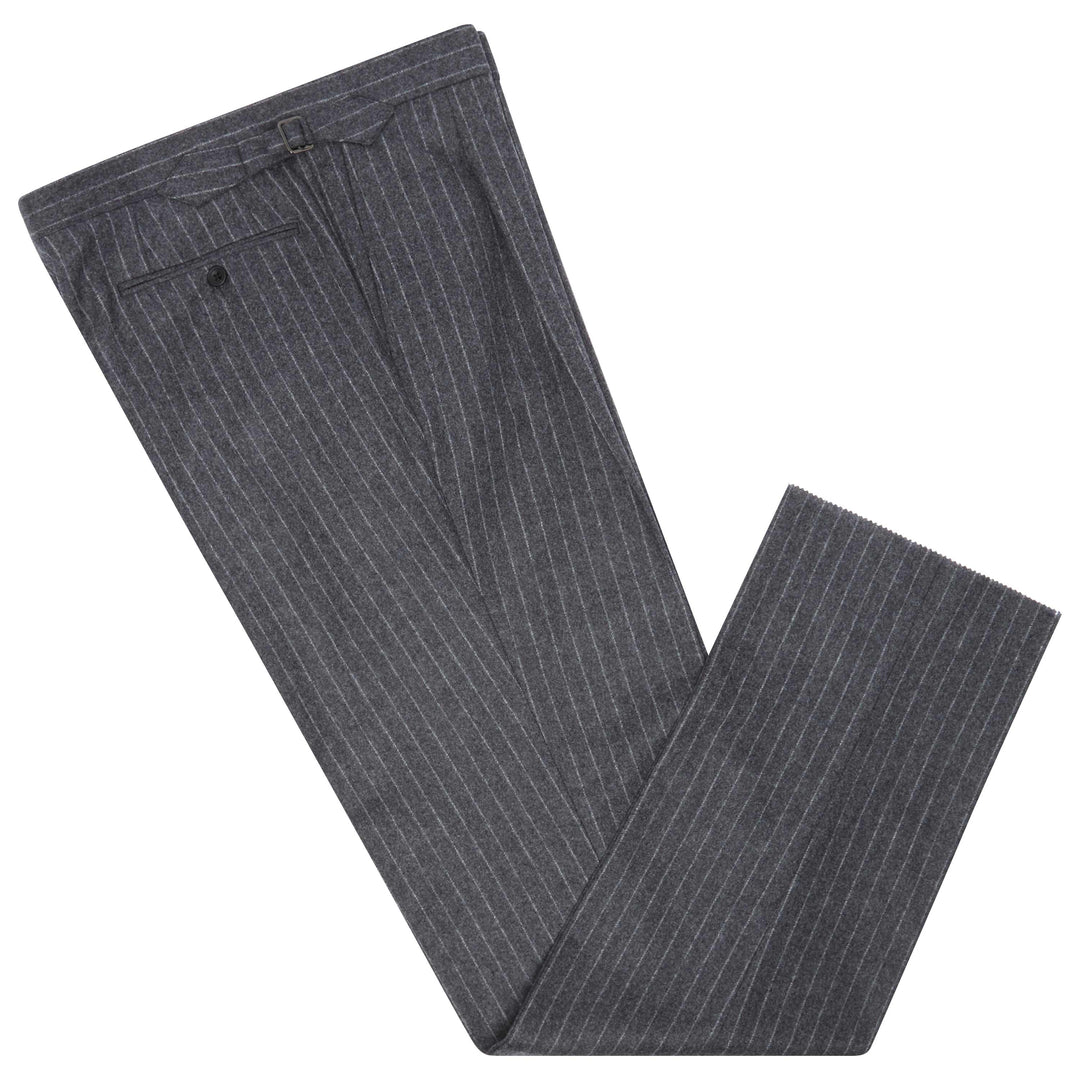 Richmond Grey White Stripe Suit