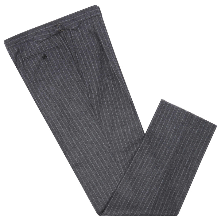 Richmond Grey White Stripe Suit