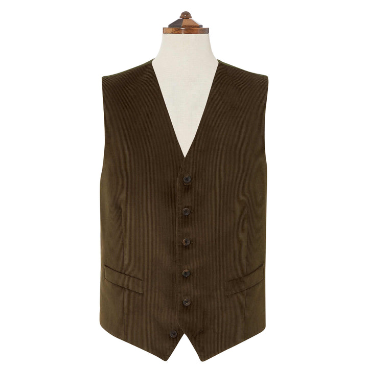 Hyde Green Corduroy Waistcoat
