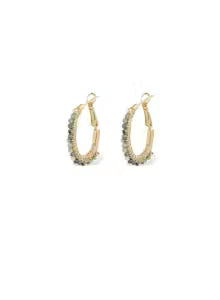 Creole Lyre Earrings