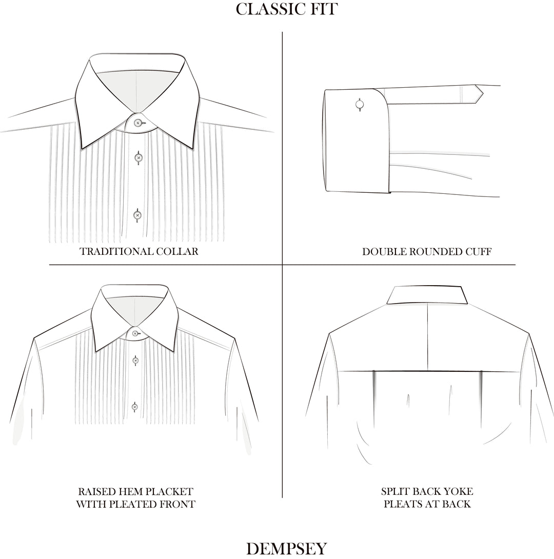 how to pleat a dress shirt Shirt Plackets, Pleats & Yokes Explained MILK Shirts