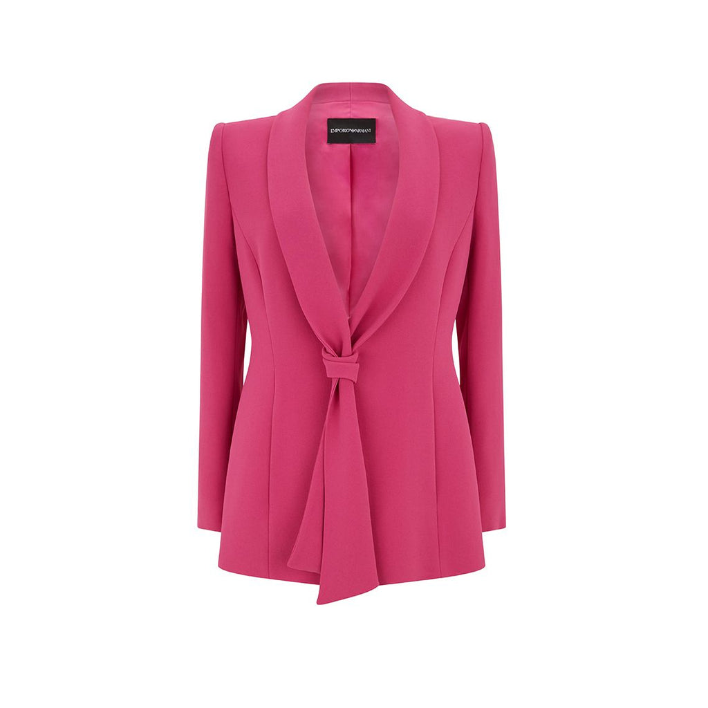 Ede & Ravenscroft | Emporio Armani Tailored Shawl Crepe Cady