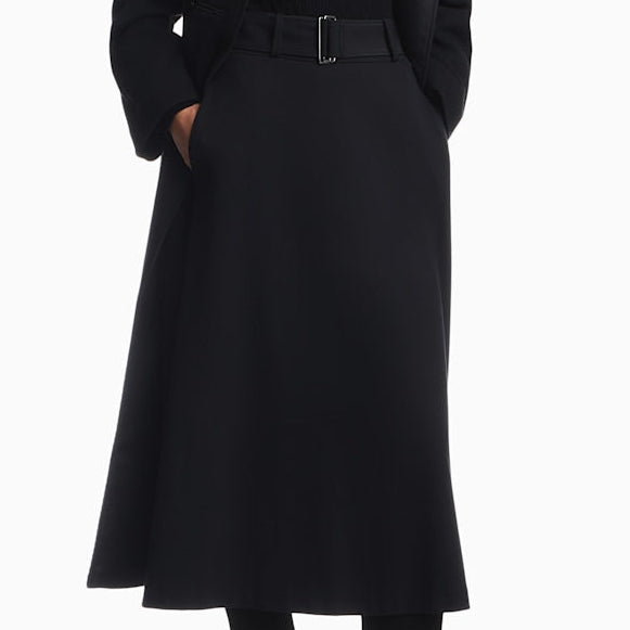Jersey Belted Skirt