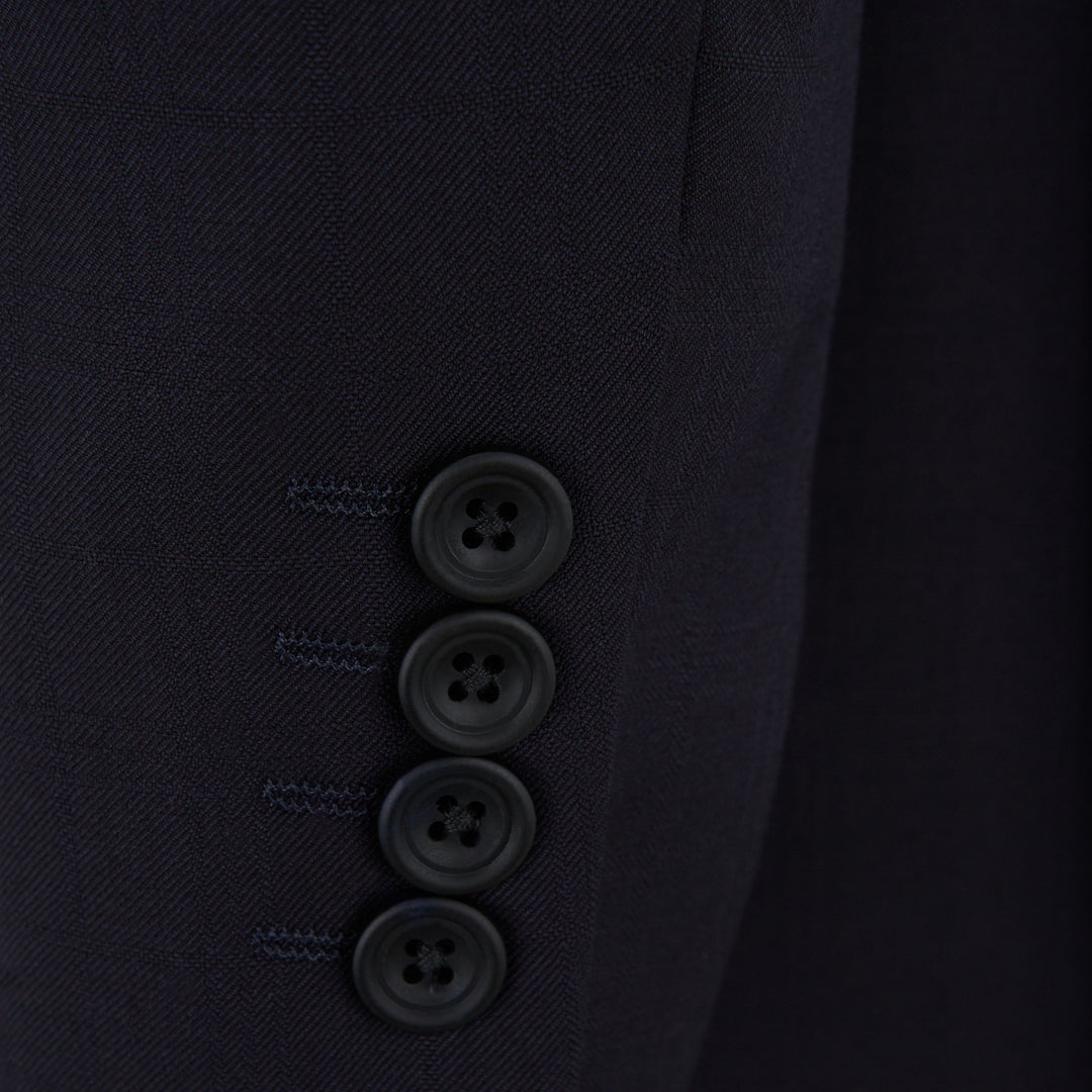 Cambridge Navy Tonal Check Suit