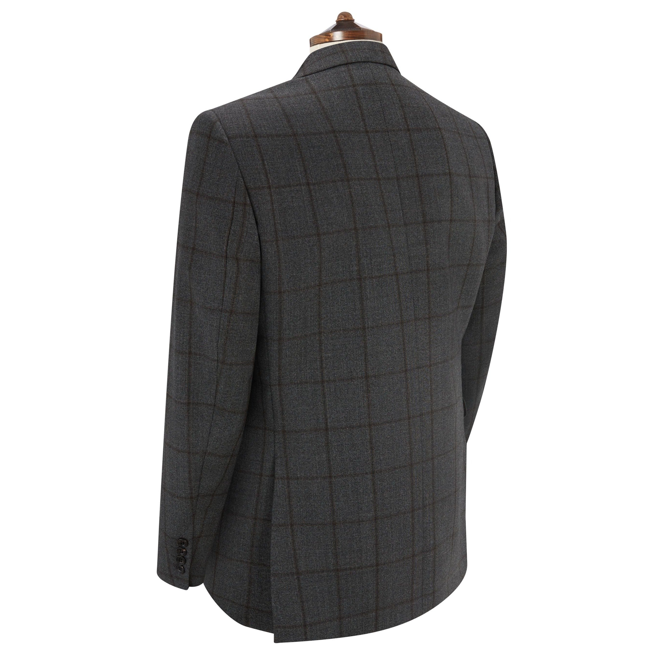 Black and white check suit jacket store