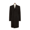 Warrington Brown Herringbone Cashmere Single Breasted Coat