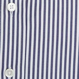 Ainsley Navy White Bengal Stripe Shirt