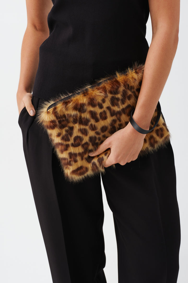 Leopard Clutch Bag
