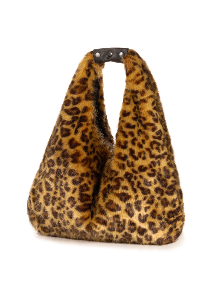 Leopard Triangle Bag
