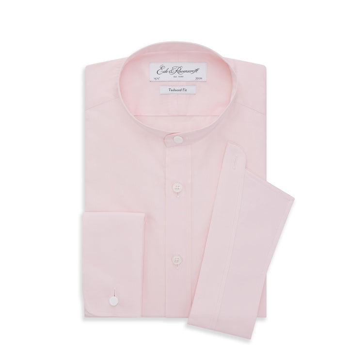 Ellis Pink Poplin Cotton Tunic Shirt