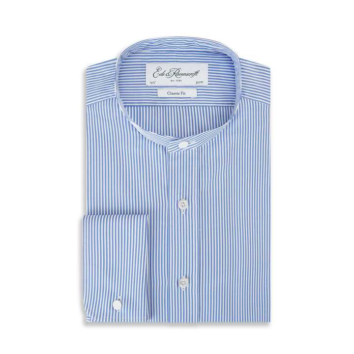 Albion Stripe Blue White Shirt