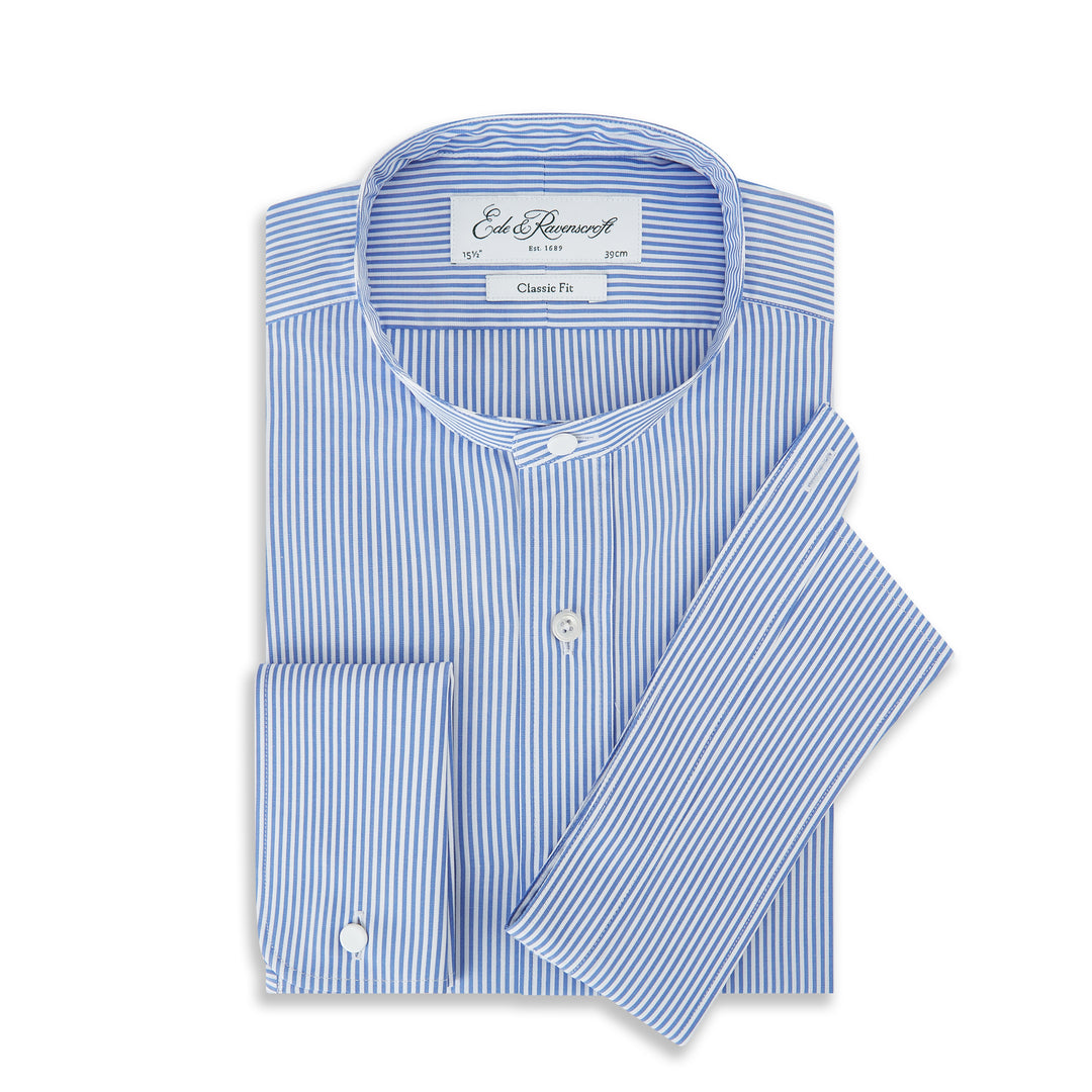 Albion Stripe Blue White Shirt