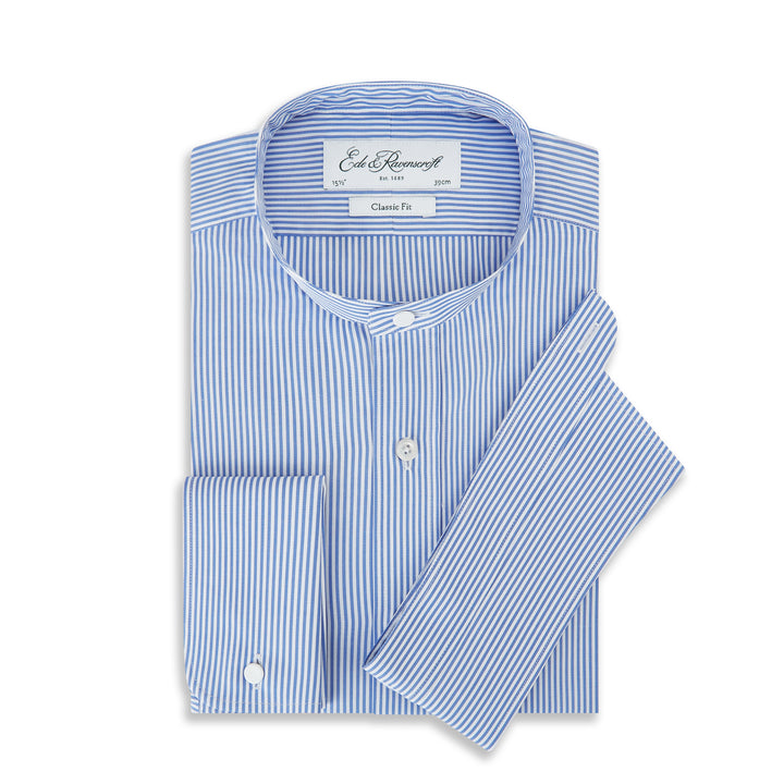 Albion Stripe Blue White Shirt