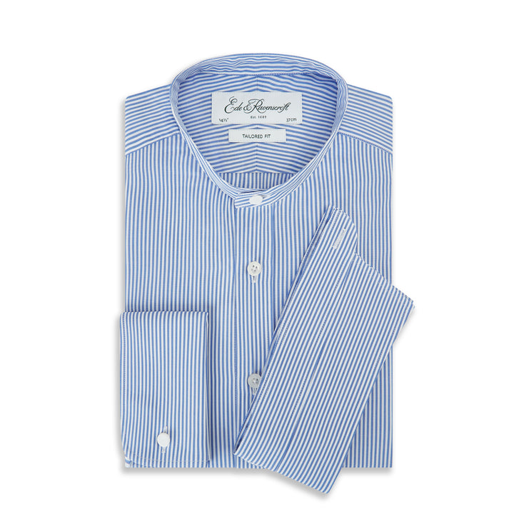 Asquith Stripe Blue White Shirt