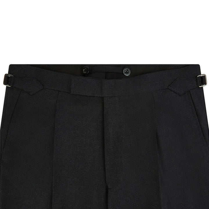 Tyler Charcoal Pick & Pick Trouser