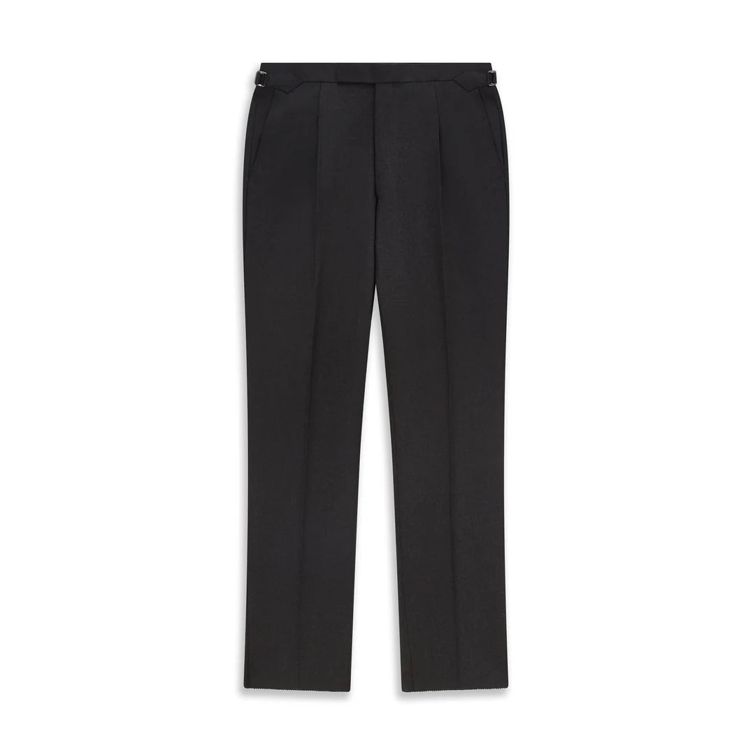 Tyler Charcoal Pick & Pick Trouser